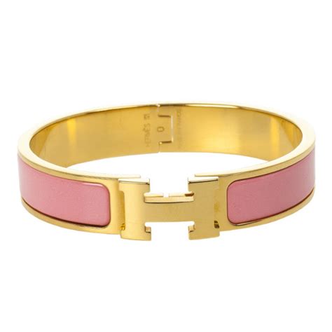 hermes pink gold bracelet|Hermes bracelet mother of pearl.